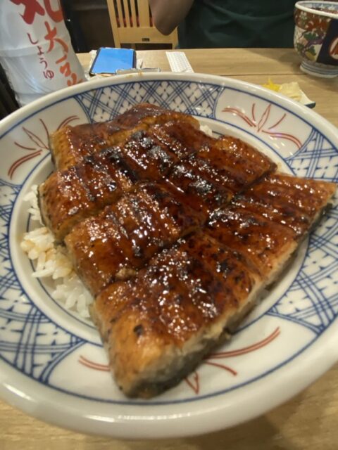 うなぎがいい香り